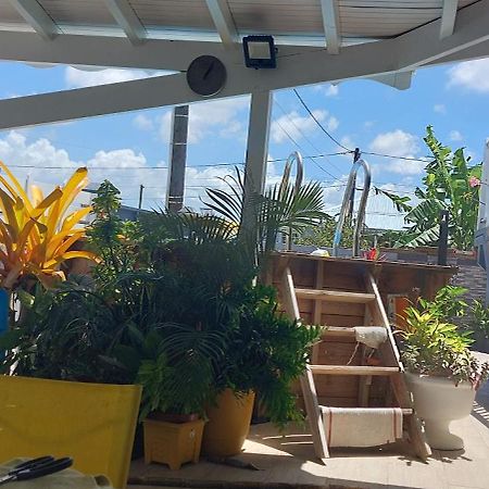 Haut De Villa Agreable Et Paisible Climatise, Wifi Anse-Bertrand Dış mekan fotoğraf